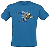 Overwatch Pharah Männer T-Shirt blau XXL 60% Baumwolle, 40% Polyester Esports, Fan-Merch, Gaming