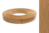 Kantenumleimer Melamin 22mm x 10m mit Schmelzkleber in Eiche mittel natur Dek
