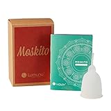 Deluxe Menstruationstasse Moskito, Menstruations-Cup aus 100% medizinischem Silikon, umweltschonende und nachhaltige Tampon-Alternative, von V