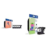 Brother LC-223 Value Pack Original Tintenpatronen & Original Tintenpatrone LC-221BK (schwarz) (kompatibel mit Brother DCP-J562DW, MFC-J480DW, MFC-J680DW, MFC-J880DW)