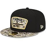 New Era 59FIFTY Cap Salute to Service NFL New Orleans S