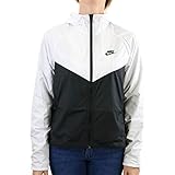 Nike Damen Sportswear Windrunner Sport Jacket, white/Black/(black), 17-22 Tall EU