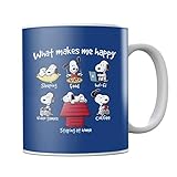 Cloud City 7 Snoopy Staying at Home Makes Me Happy Mug