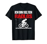 Herren Fahrradfahrer MTB Radfahrer Sprüche Fun Selten Radlos T-S