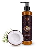 Panu Natural Bodylotion Kokosnuss - Reichhaltige Körperlotion für sehr trockene Haut - Feuchtigkeitsspendende Body Lotion aus Thailand - Natural Body Cream - Vegane Körperpfleg