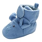 WEXCV Unisex Baby Jungen Mädchen Neugeborenes Schneestiefel Weiche Sohlen Cartoon Tier Herbst Winter Warme Bootie Kleinkind Stiefel Niedlich S