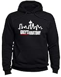 EUGINE DREAM Grey's Anatomy Logo Greys Anatomy Tv Series Unisex Kapuzenpullover Schwarz M