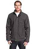 Quiksilver Herren Brooks Full Zip Jacke, Schwarz (Tarmac KTA0), S