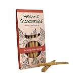 Palo Santo Legnetti - PALOSANTO Cerimonial - dünne Pfosten in Ethisch und Nachhaltigkeit - einfach zu entzünden, Bursera Graveolens aus Peru - Packung mit 5 Stang