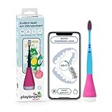 Playbrush Smart, smarte Kinder-Zahnbürste mit Apps zum spielerischen Erlernen des Zähneputzens (Pink)