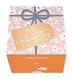 Grafik Werkstatt Message in a Box | Geschenkidee | 30 Kärtchen zum abreissen | Geburtstag
