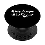 Habibi I Love You Arabic Perfect Honeymoon Valentinstag PopSockets mit austauschbarem PopGrip