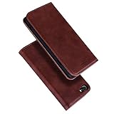 RADOO iPhone 8 / iPhone 7 Hülle, Premium PU Leder Handyhülle Klappetui Flip Cover Tasche Etui Brieftasche Lederbrieftasche Schutzhülle für Apple iPhone 8 / iPhone 7 4,7' (Braun)