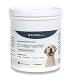 EXVital TierPlus Grünlippmuschel für Hunde mit MSM, Ingwer, Chondroitin, Glucosamin und Teufelskralle angereichert. Hohe Fressakzeptanz, 120 Gelenktabletten, Made in Germany