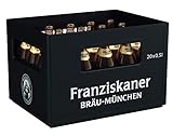 Franziskaner Kellerbier Flaschenbier, MEHRWEG (20 x 0.5 l) im Kasten, Kellerbier aus Mü