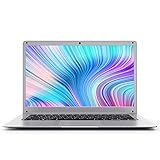 Laptop 14 Zoll Notebook Windows-10 - Winnovo WinBook Intel Celeron Prozessor 6GB RAM 64GB eMMC HD IPS Display Dual-Band 5G WiFi HDMI QWERTZ DE Tastatur Ultrabook BT 4.0,USB 3.0