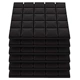 Fltaheroo 6 StüCk Schall Absorbierende Schaumstoff Platte, Keil Platte, für Schallabsorbierende Schaumstoff Decken Wand Von Studio Haus, 25 Block Mushroom Desig