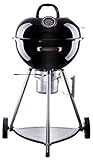 Style'n Cook Indiana Holzkohlegrill Kugelgrill, Schw