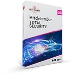 Bitdefender Total Security 2022 - 5 Geräte | 1 Jahr Abonnement | PC/Mac | Aktivierungscode p