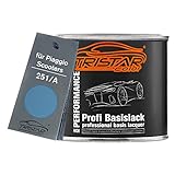 TRISTARcolor Motorradlack Dose spritzfertig für Piaggio Scooters 251/A Azzurro Cuck Basislack 0,5L