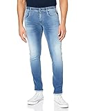 Replay Herren Anbass Hyperflex Re-Used Jeans, Blau (9 Medium Blue), 36 W / 34 L