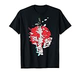 Japan Anime Maske Kitsune Samurai Oni Monster Vaporwave T-S