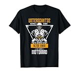 Herren UNTERSCHÄTZE NIEMALS EINEN ALTEN MANN MOTORRAD T-S