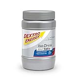 Dextro Energy Iso Drink Pulver | Red Berry | 440g Isotonisches Getränkepulver Red Berry | Für 11 Isotonische Getränke mit Elektroly