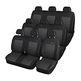 Mossa Elegance (E3) (maßgeschneidert) - Autoschonbezug-Set (9-Sitzer) - (zweite Reihe - Sitzbank, dritte Reihe - Sitzbank) - 5902311273430