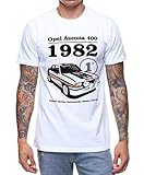 Opel Ascona 1982 T-Shirt Men T Shirt Graphic Tee Short Sleeve Top