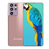 lei shop Smartphone 7,3-Zoll-High-Definition-Bildschirm,6800mAh Akku mit hoher Kapazität,48 Millionen hochauflösende Pixel,Dual-SIM-Karte,4+128GB großer Speicherp