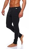 Thermounterhose Herren Lang Thermounterwäsche Skiunterwäsche (8/XL, Anthrazit-1.Stk)