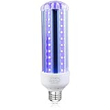 SUNVIE LED UV Schwarzlicht Lampen,12W E26 (85v-265v AC) Ultraviolett UV Leuchten LED Energiesparlampe Glühbirne leuchtet für Halloween, Hotel Club,Glü