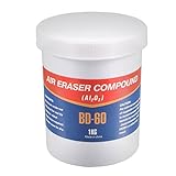 Agora-Tec® 1 kg Sandstrahlmittel, Sandstrahlgut, Strahlsand zum sandstrahlen für AT- Airbrush Pistole Eraser Gun AT-AEG-01 - Sandstrahl - Airbrush-Pistolen-Set und andere Druckluft Sandstrahlgeräte bestehend aus Aluminiumox