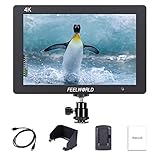 Feelworld T7 7 Zoll Kamera DSLR Field Camera Small HD Focus Video Assist 1920x1200 IPS mit 4K HDMI Input Output 【Unterstützt die deutsche Spracheinstellung & EIN Jahr Garantie 】