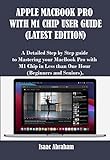 APPLE MACBOOK PRO WITH M1 CHIP USER GUIDE (LASTEST EDITION): A Detailed Step by Step guide to Mastering your MacBook Pro with M1 Chip in Less than One Hour (Beginners & Seniors) (English Edition)