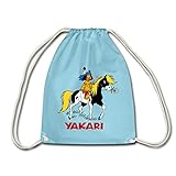 Spreadshirt Yakari Indianer Reitet Auf Seinem Pferd Kleiner Donner Turnbeutel,