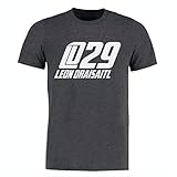 Scallywag® Eishockey T-Shirt Leon Draisaitl LD29 Logo I Größen XS - 3XL I A BRAYCE® Collaboration (offizielle LD29 Kollektion vom NHL Edmonton Oilers Star) (XL)