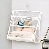 Taloit Transparente Badezimmer-Aufbewahrung Tasche, Schrank-Organizer wasserdichte Staub dichte Wand hängetasche Tasche Kleidung und Toiletten-Hänge Tasche mit großer Kapazität Org