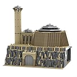 Onenineten Jabbas Palast Modell Bausteine, Modular Haus Bausatz, 2608 Teile Klemmbausteine Compatibel mit Lego Star W