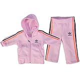 adidas Trainingsanzug mit Kapuze, Frische Süßigkeiten-/Dampf-Tinte, 24 M