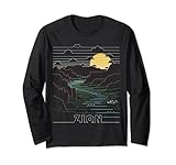 Vintage Zion Nationalpark Ich wanderte Engel Landung Zion Utah Lang