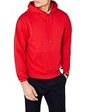 Fruit of the Loom Herren Kapuzenpullover, Rot (Red), XX-Larg