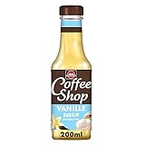 Schwartau Coffee Shop Vanille zuckerfrei, Kaffeesirup, 8er Pack (8 x 200ml Flasche)