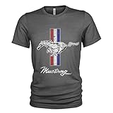 Bullitt Fastback GT500 Lemans Tri-Bar 1964-68 Distressed Herren T-Shirt - DC Originals (2XL, xx_l)