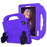 ZHIWEI Tablet PC Tasche for iPad Mini6 Tablet-Hülle for Kinder stoßfestes Leichtgewicht Eva Dropfestigkeit Schlagfestigkeit Schutzgriff Stand Cover (Color : Purper)