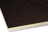 Sperrholz Birke Multiplexplatten Melaminbeschichtet Birkenplatten Bodenplatte Siebdruckplatte Phenolfilm Birkensperrholz Rutschfestes Verschiedene Stärken und Größen (1220mm x 305mm x 12mm)
