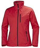 Helly Hansen Women's W Crew Midlayer Waterproof Windproof Breathable Sailing Jacket, Red, L