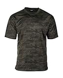 Mil-Tec T-Shirt Mesh Woodland Gr.M