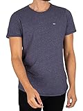 Tommy Jeans Herren Tjm Slim Jaspe C Neck T-Shirt, Marineblau (Twilight Navy), L